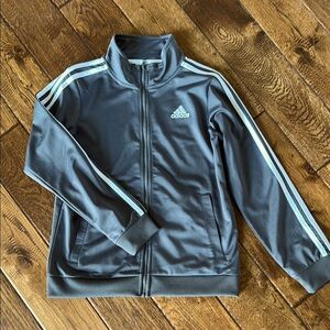 Adidas Charcoal Zip-up
